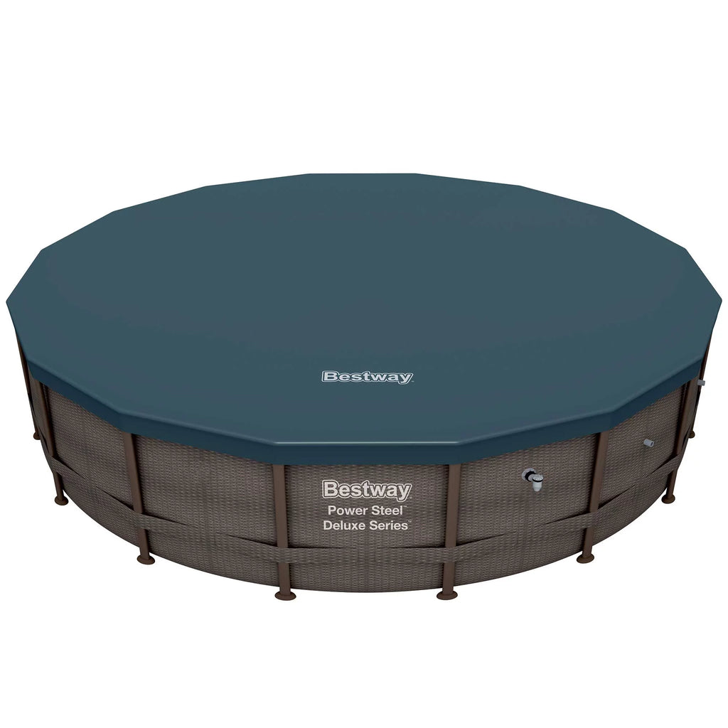 16ft x 48in Round Frame Above Ground Pool Set E699938