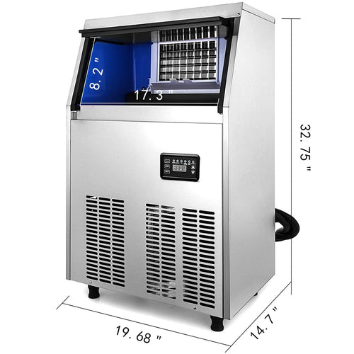 110V Commercial Ice Maker 150lbs/24h X308