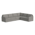 Gray 6 Seat Sectional with Performance Fabric K829009