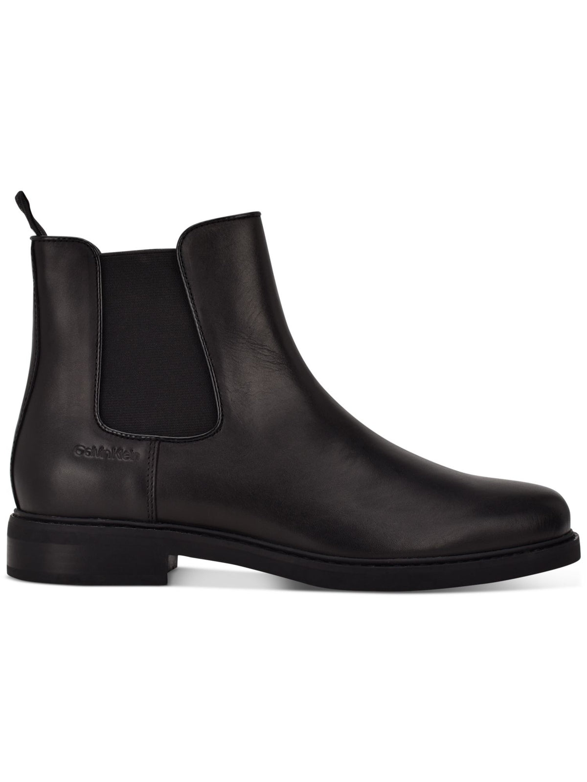 Black Leather Chelsea Boots S92553