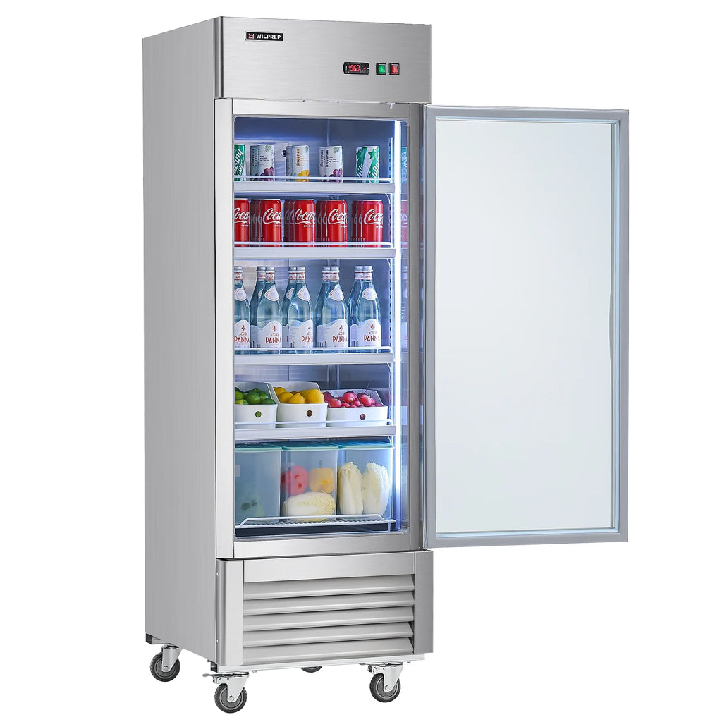 54" 2 Glass Door Display Refrigerator with 42.2 cu. ft. Capacity A510