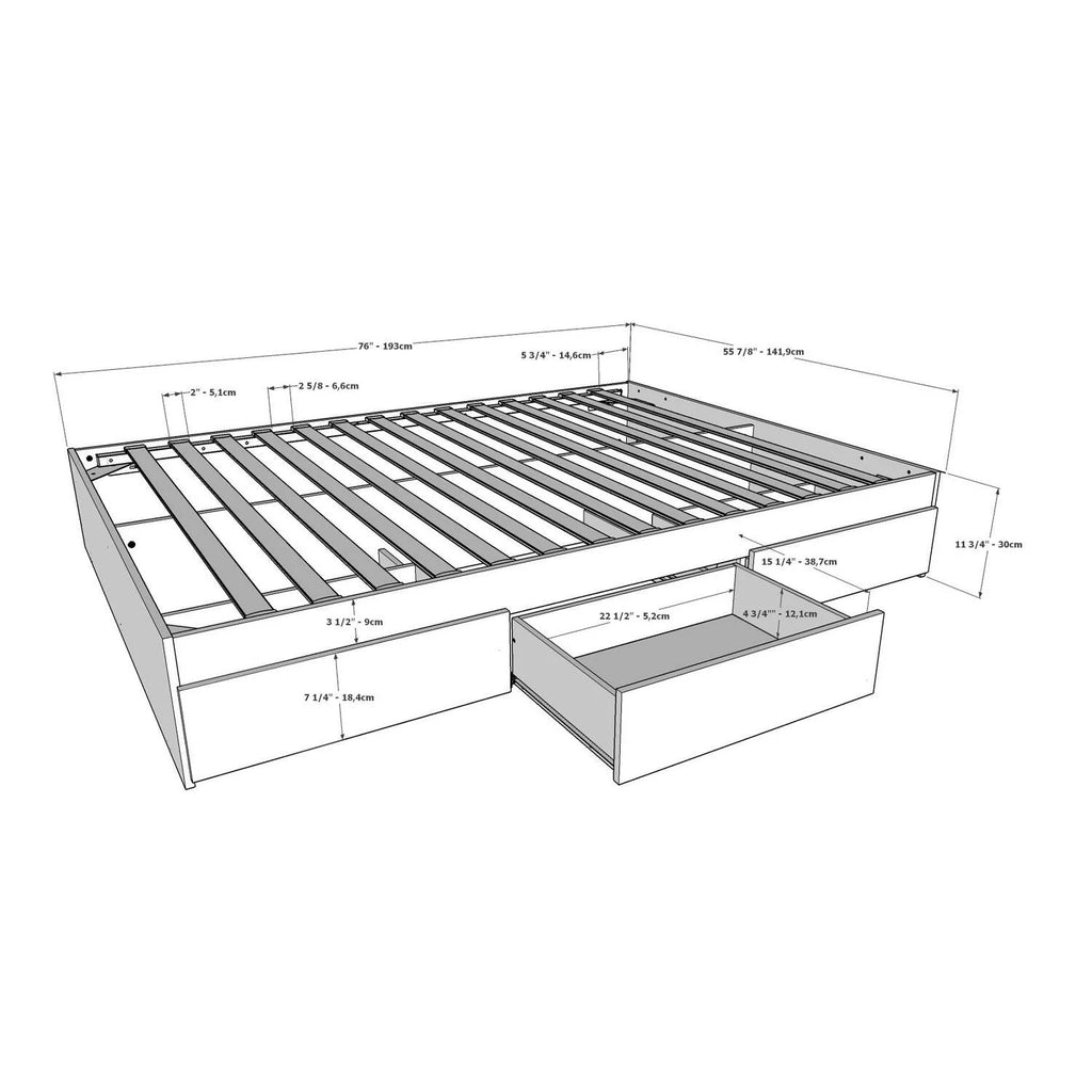 3 Piece Full Size Bedroom Set F2562
