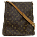 Brown Monogram Shoulder Bag D9637