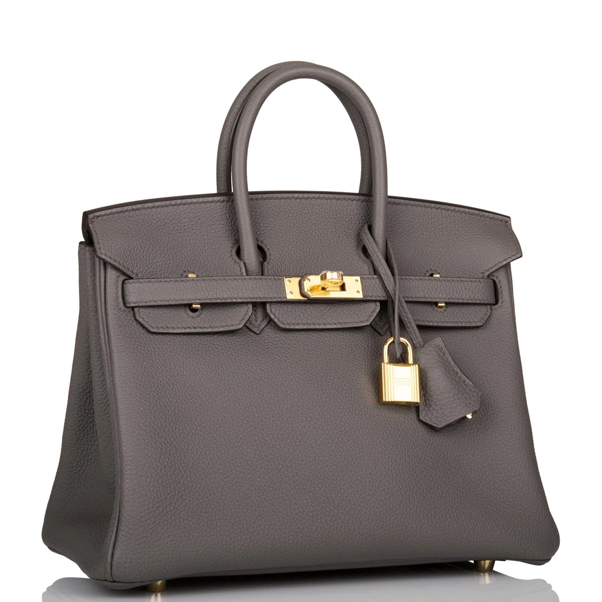 Birkin 25 Etain Togo Gold Hardware B3368