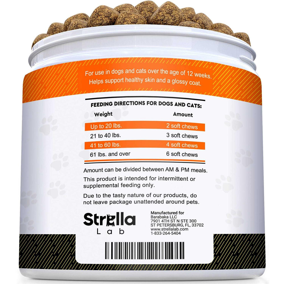 Fish Oil Omega 3 Dog Treats X9746