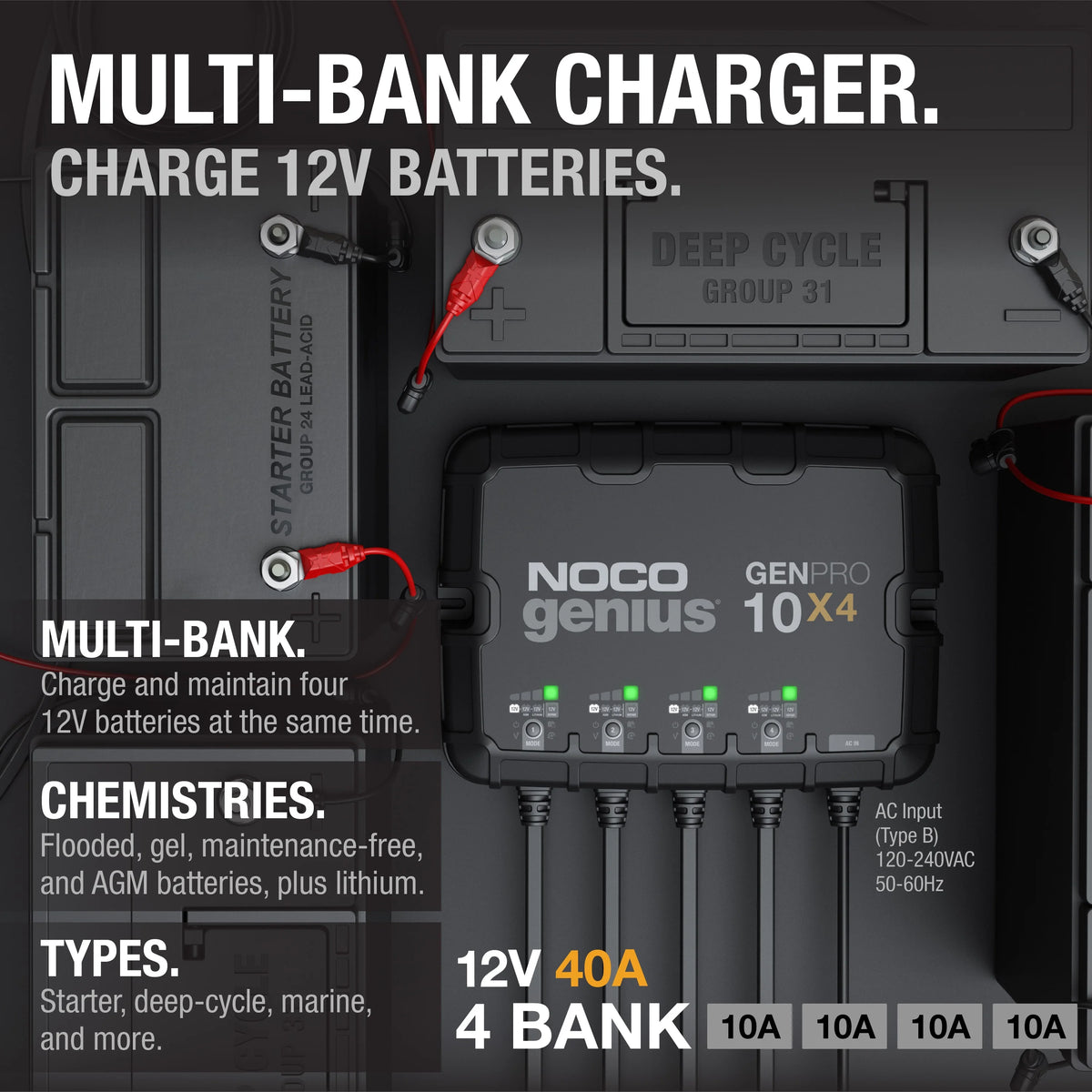 12V Onboard Battery Charger O351394