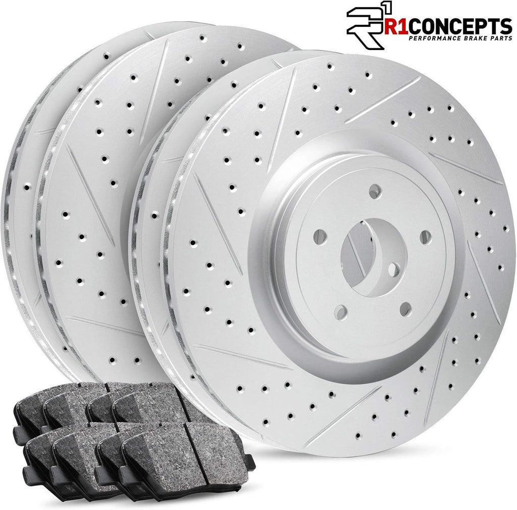 Carbon Brake Rotors Drill Slot Ceramic Pads E89000