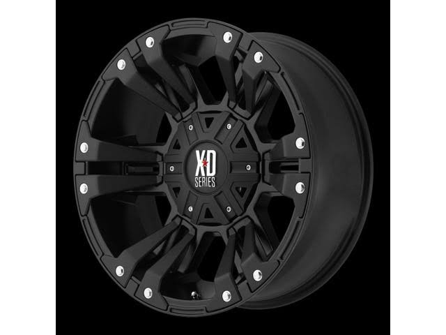 Matte Black 18x10 8x6.5 -24mm Wheel L407