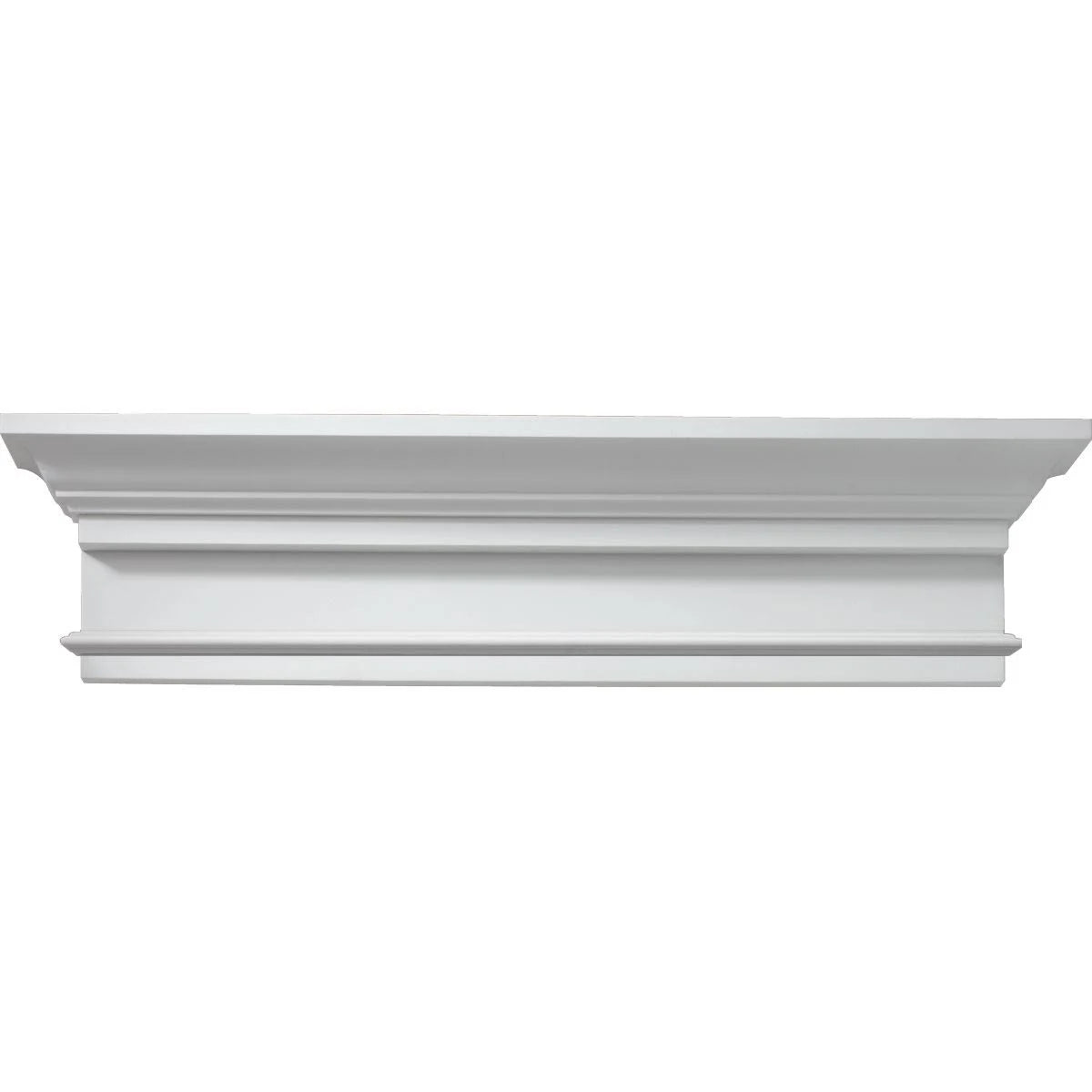 34x22W x 39 1/4x22OW x 9 3/4x22H x 4 1/2x22P Crosshead with Trim Strip B718556