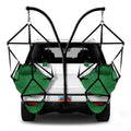 Trailer Hitch Stand and 2 Ripstop Nylon Chairs (Kelly Green) I43302