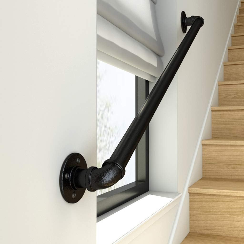 Wrought Iron Banister Rail Handrail for Stairs T408650