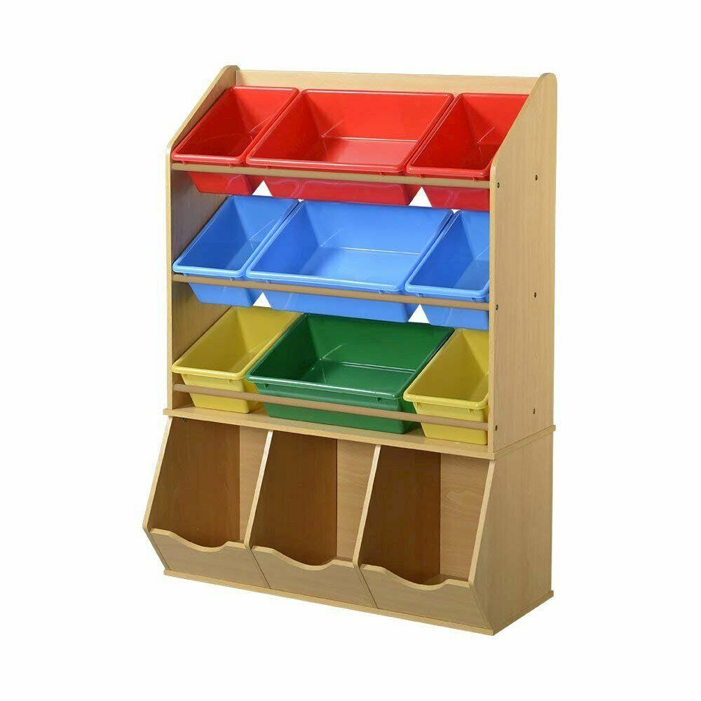 12 Bin Organizer with Nine Removable Plastic Bins A4086