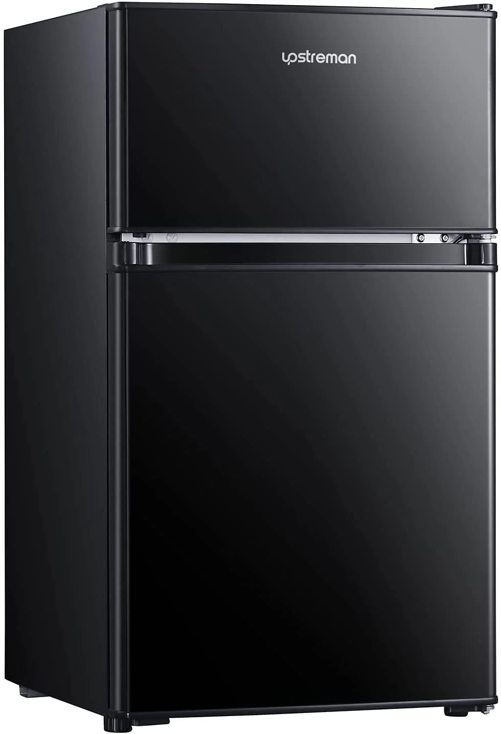 3.2 Cu.ft Double Door Mini Fridge with Freezer C588721