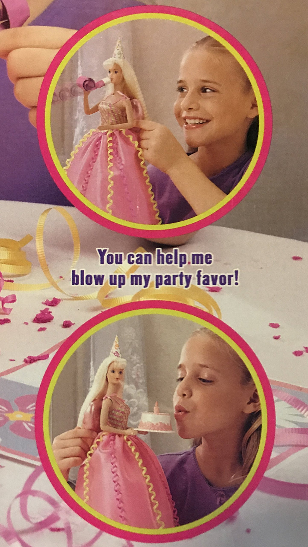 Brunette Doll Blows Up Own Balloons Q323637