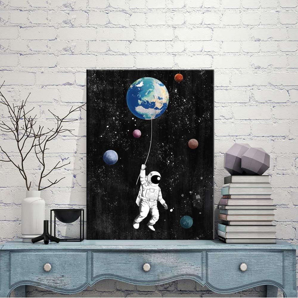 Funny Spaceman Wall Art Canvas Prints 24x32inch J3448