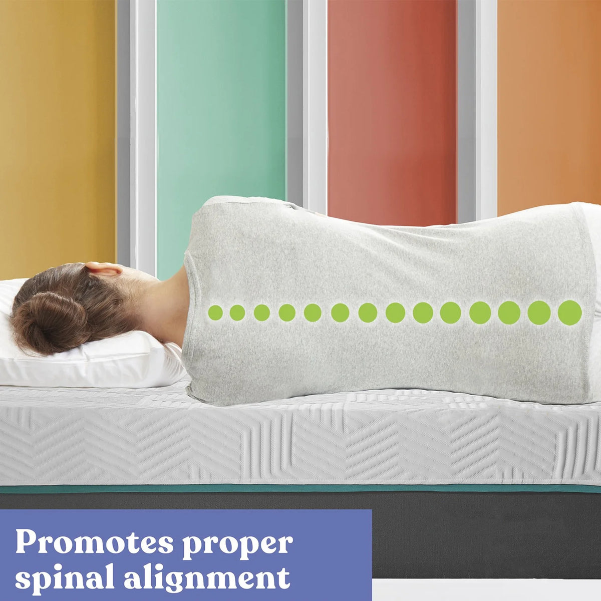 CopperCool Medium Hybrid Mattress Twin P576343