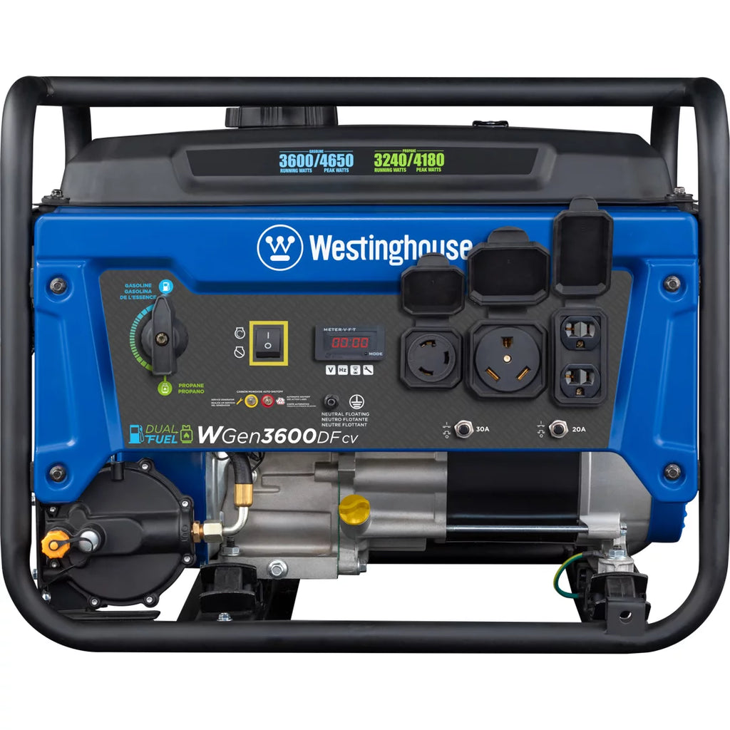 4650 Peak Watt Dual Fuel Portable Generator O568941