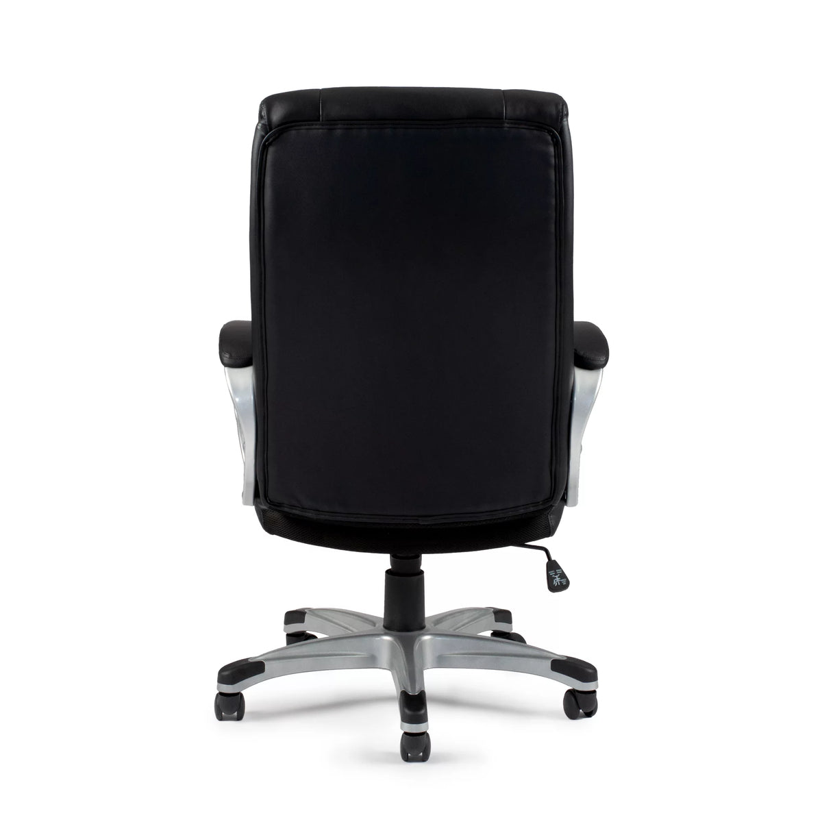 Faux Leather Office Chair in Black Y14140