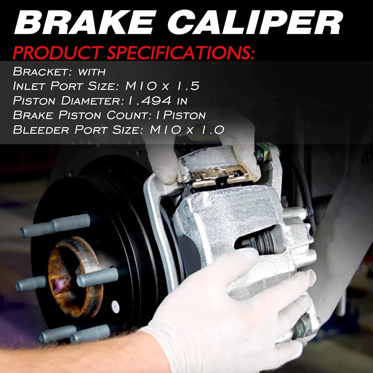 Rear Driver Side Brake Caliper Assembly N79977