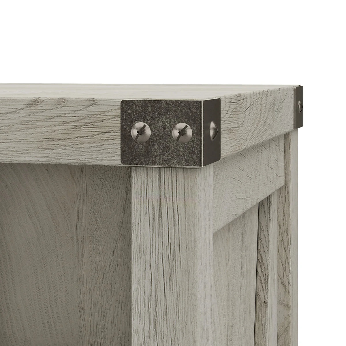 Tall Narrow 5 Shelf Bookcase with Door B281963