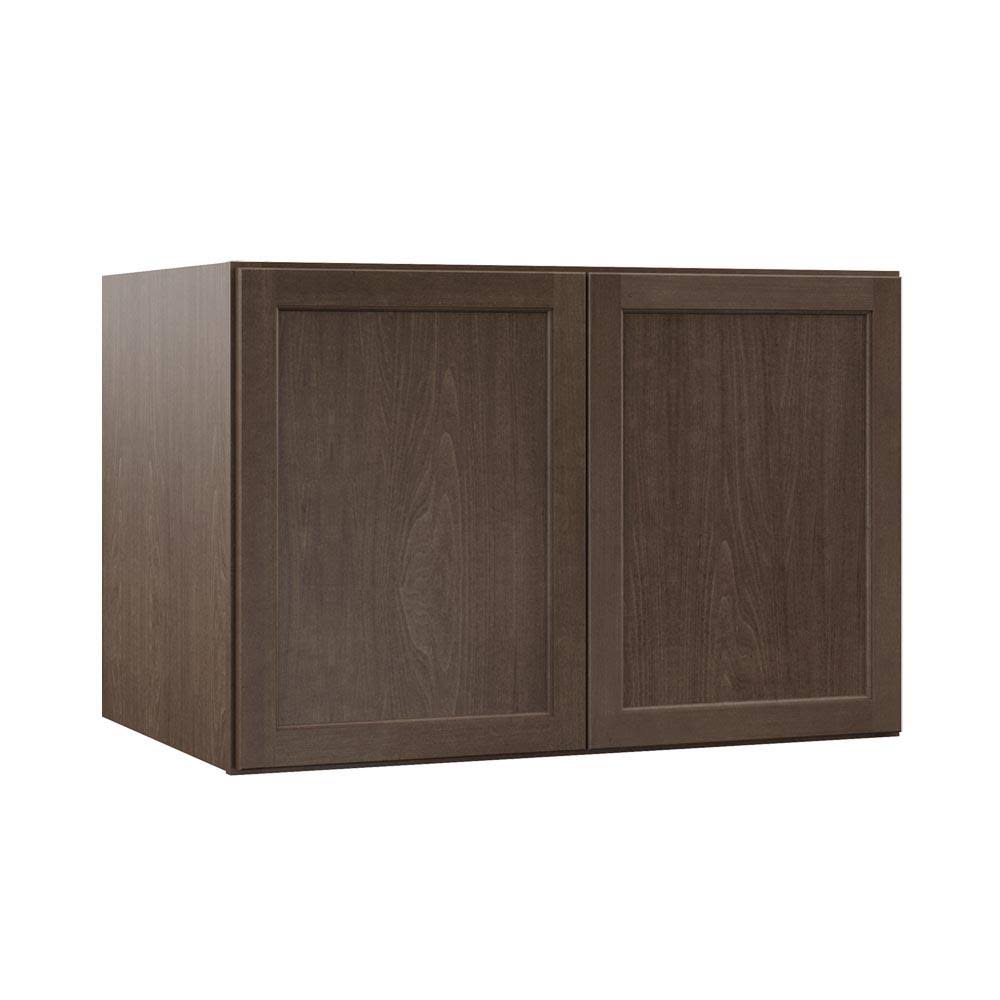 Brindle Above Refrigerator Deep Wall Bridge Kitchen Cabinet V302671