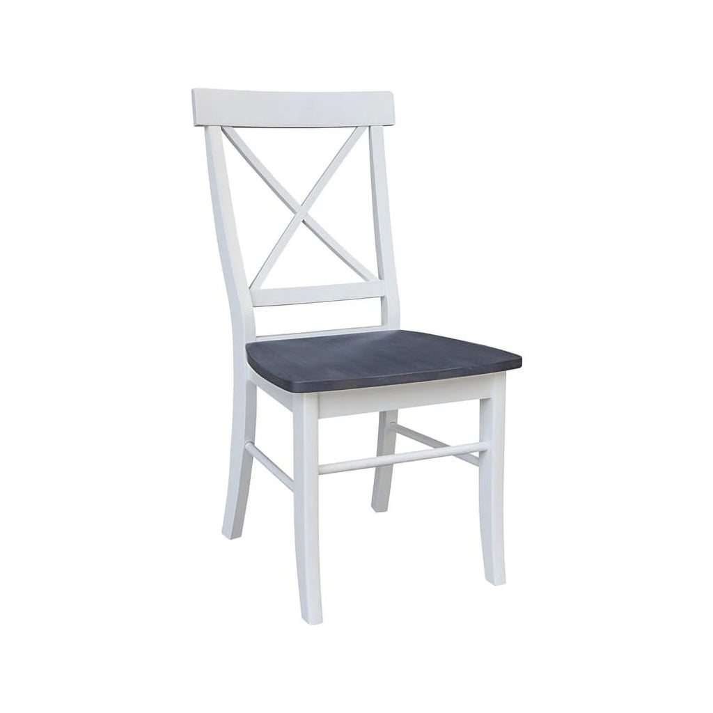 Round Wood Extension Dining Table with 4 Chairs A4284