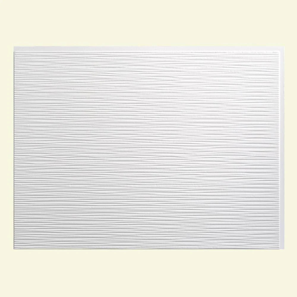White 18in x 24in Backsplash Panel (5 Pack) B558