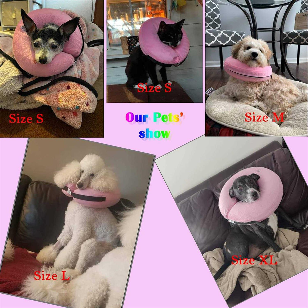 Inflatable Soft Dog Collar Adjustable B2022