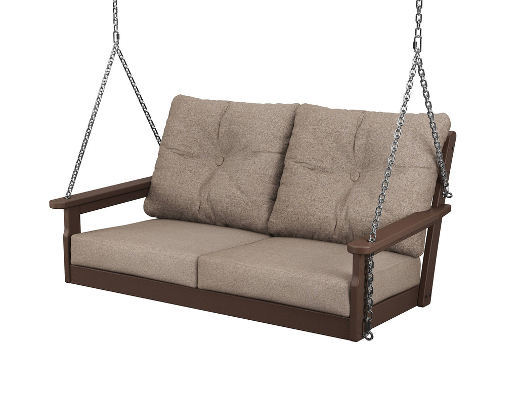 Mahogany Deep Seating Swing M935