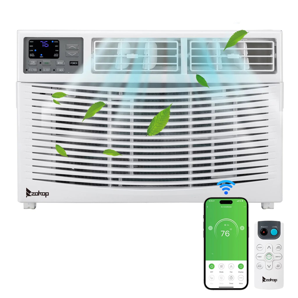 8,000 BTU White Window Air Conditioner H51313