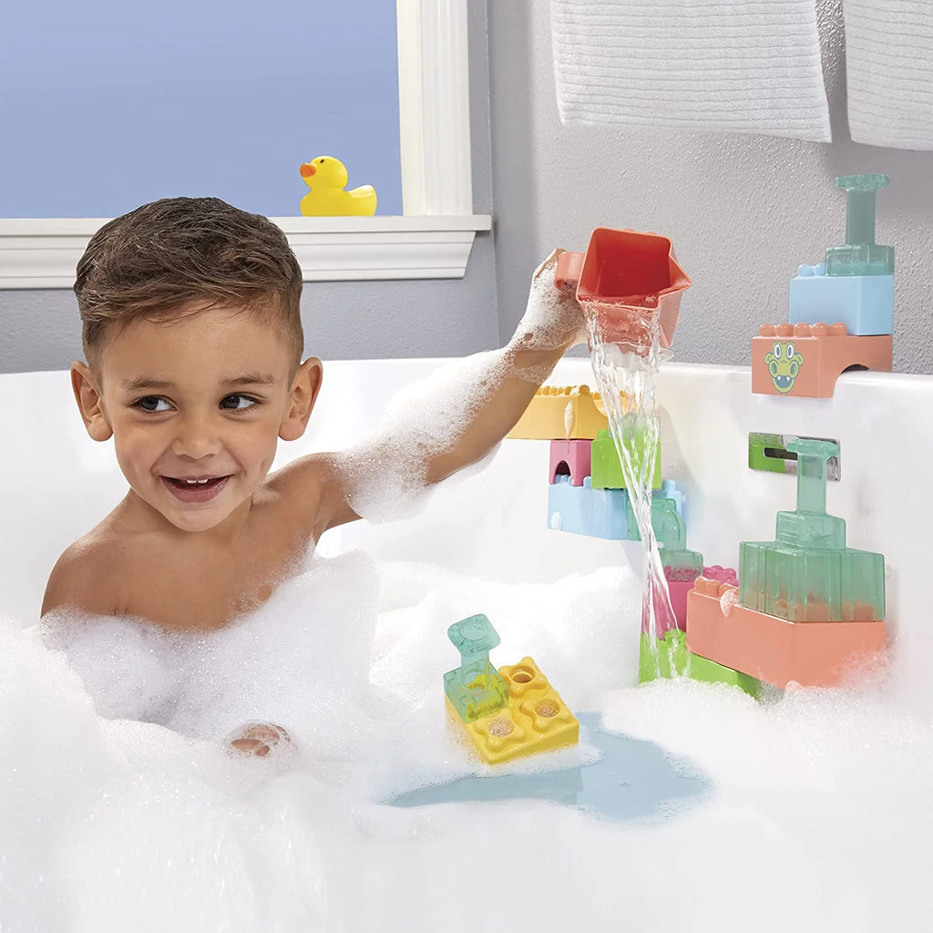 Splash Blocks Bath Toy for Babies and Toddlers J665