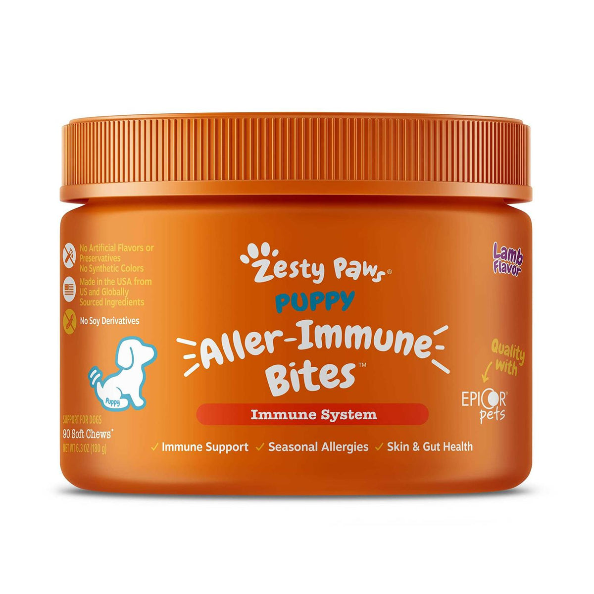 Puppy Allergy Immune Supplement Bites V420