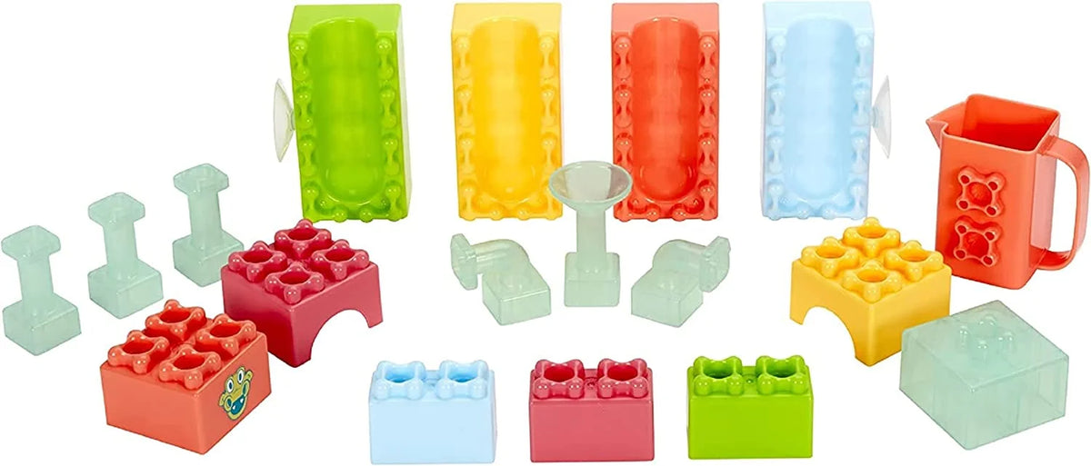 Splash Blocks Bath Toy for Babies and Toddlers J665