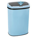 13 Gallon Touch Free Stainless Steel Trash Can W888