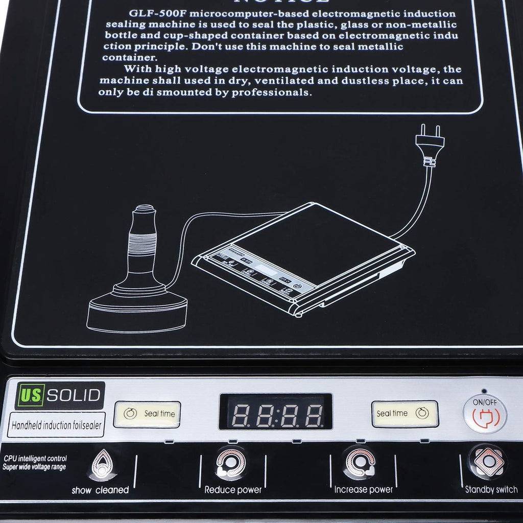 Portable Handheld Induction Sealer for Cap Sizes 15mm-100mm 110 V J139964
