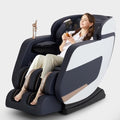 4D Zero Gravity Heated Massage Chair Recliner with SL Track (Black) F643