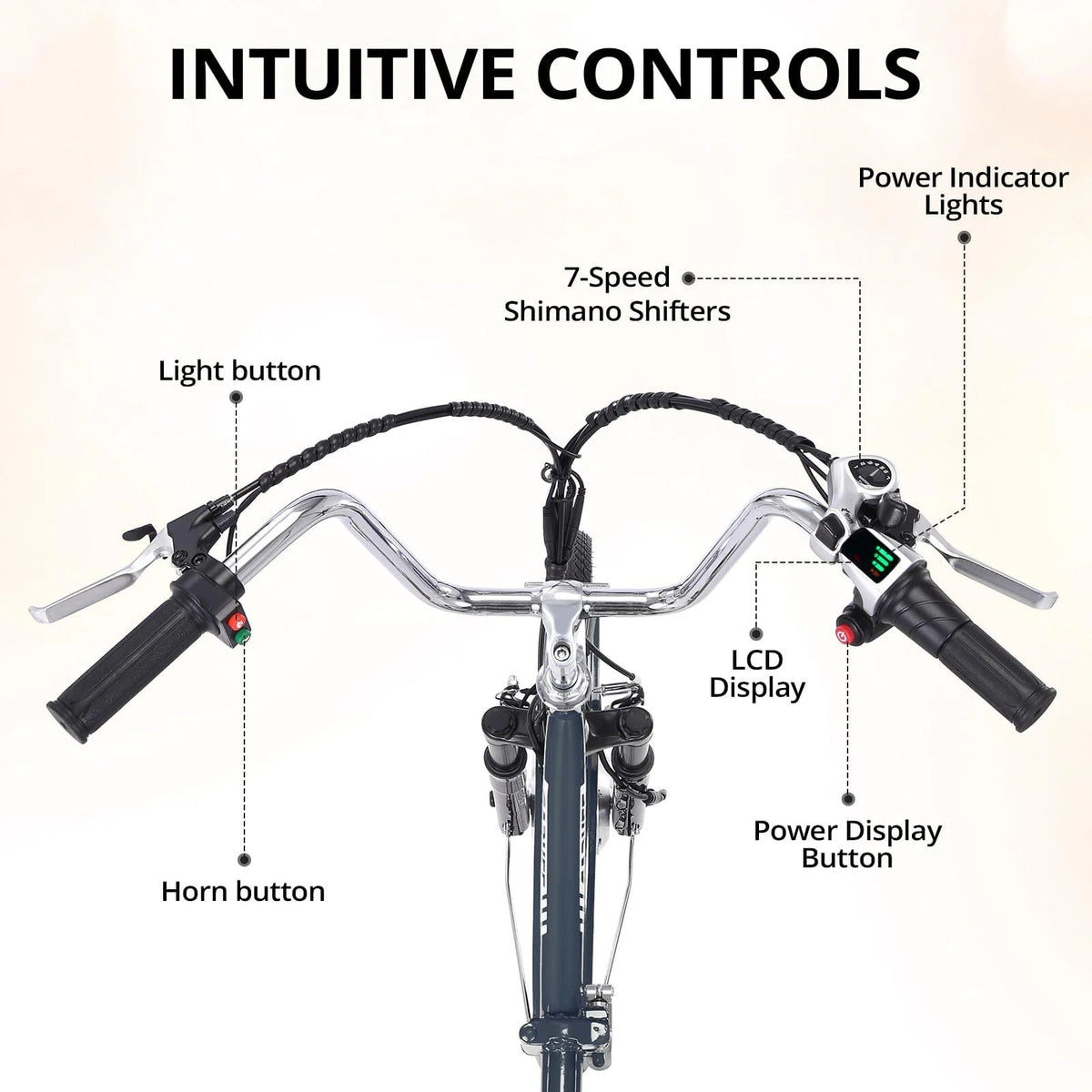 250W 36V 7 Speeds Folding Electric Tricycle B67977