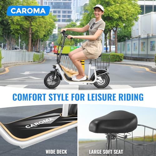 800W/1200W Electric Scooter with Seat, 48V Battery, Foldable G447329