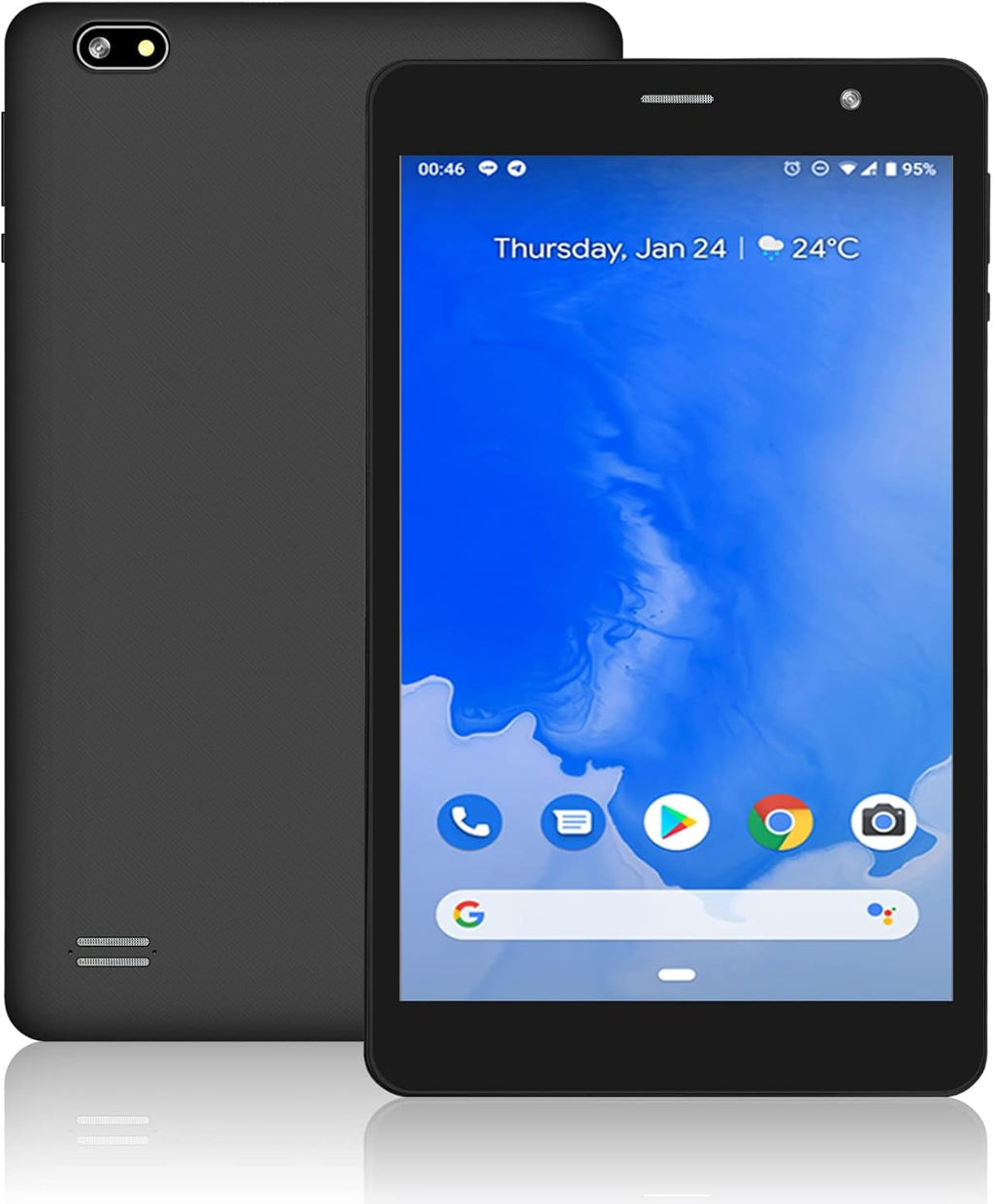 Tablet 8 inch 16GB Storage 128GB TF Expansion Android 11.0 Quad-core A7 Processor 800x1280 IPS HD Touchscreen Dual Camera WiFi Bluetooth T803