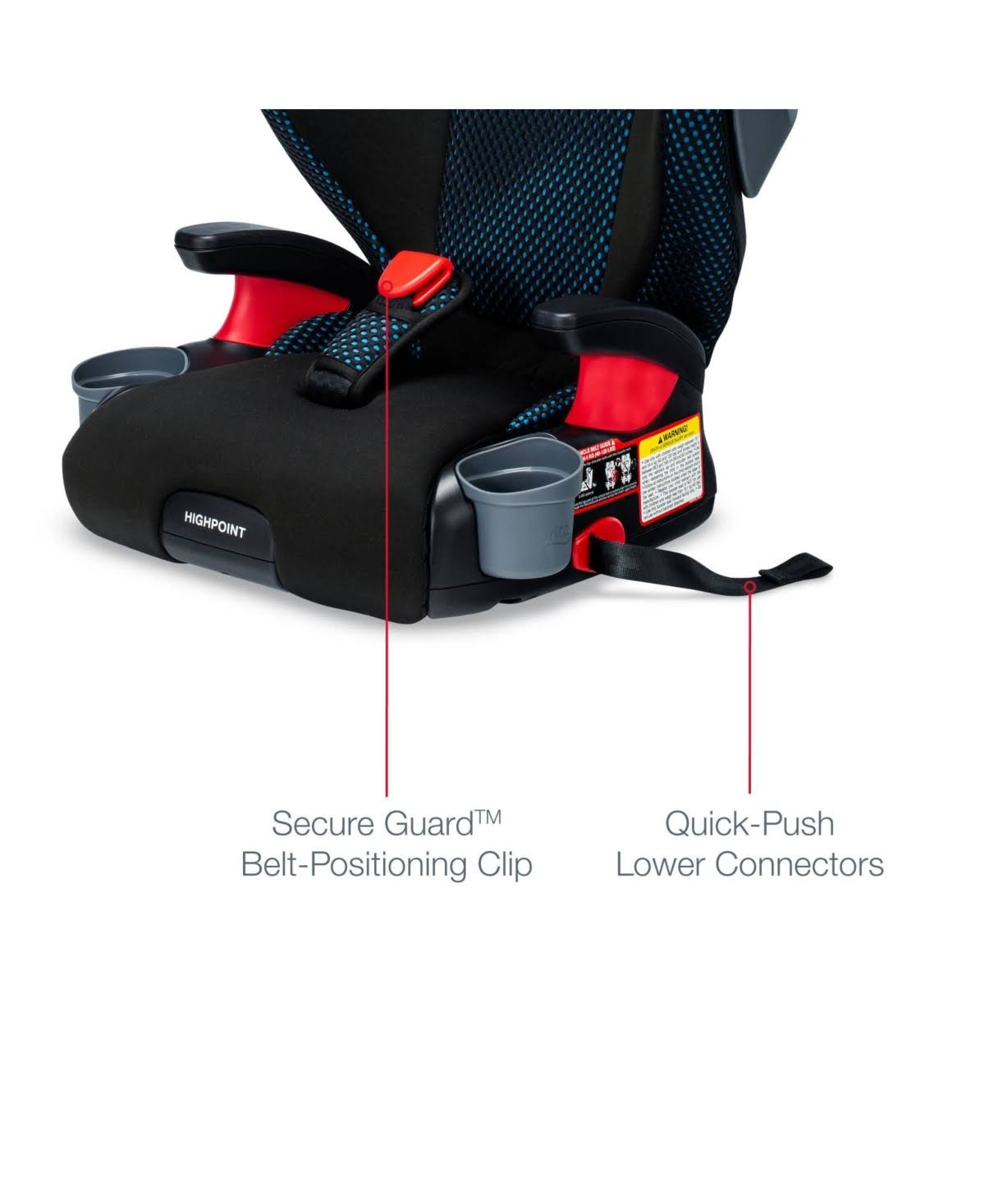 Cool Flow Belt-Positioning Booster Car Seat X220