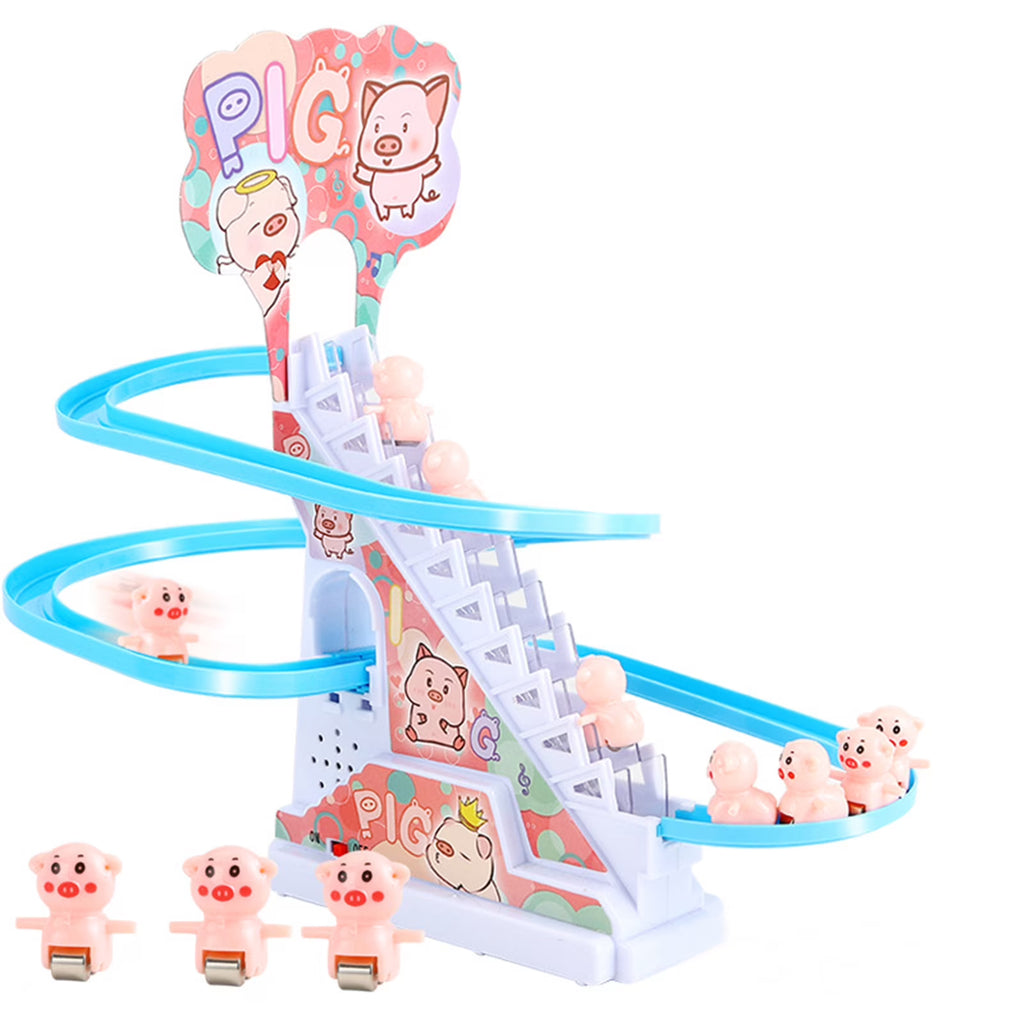 Roller Coaster Piggy Track Toy H246423