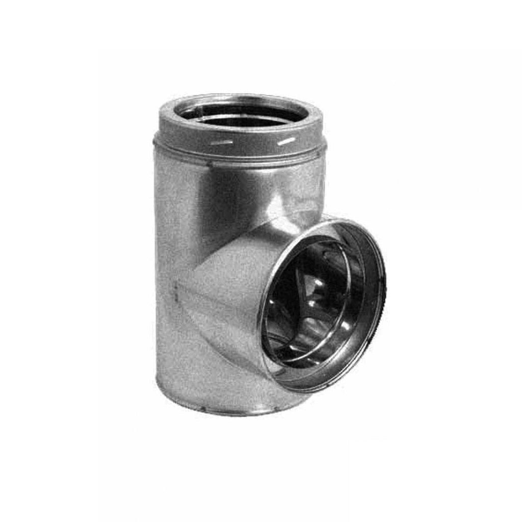6x22 Stainless Steel Tee with Cap H17196
