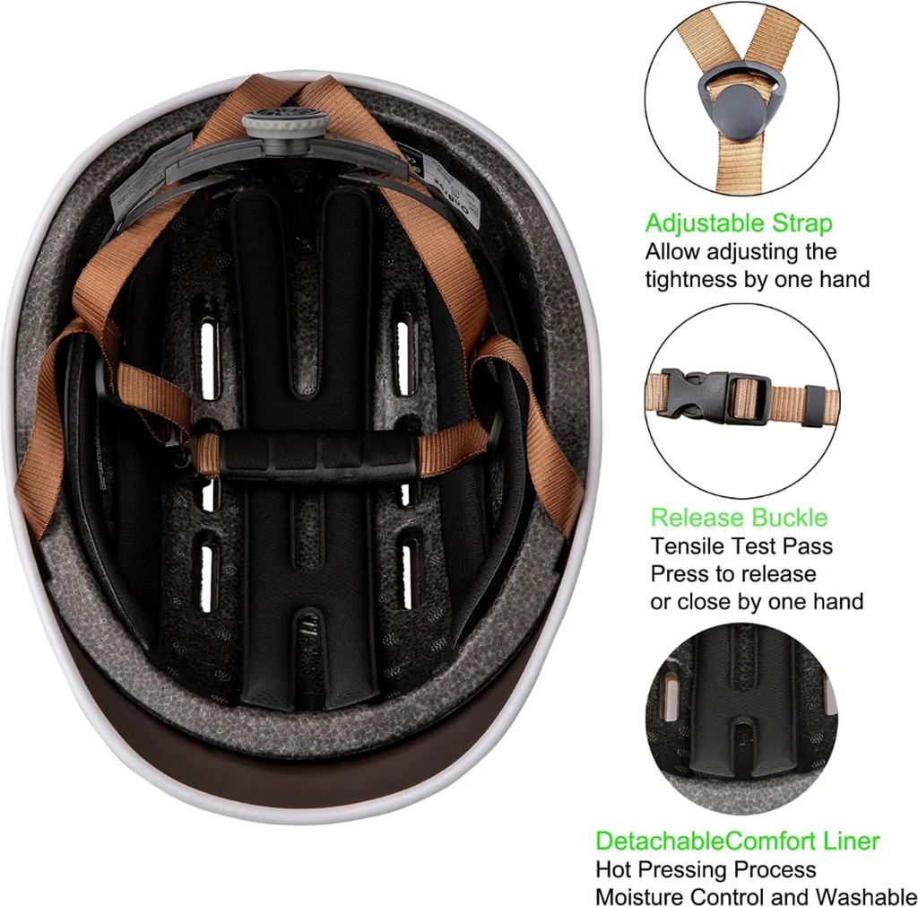 Rose Gold Adjustable Road Bike Helmet M5536
