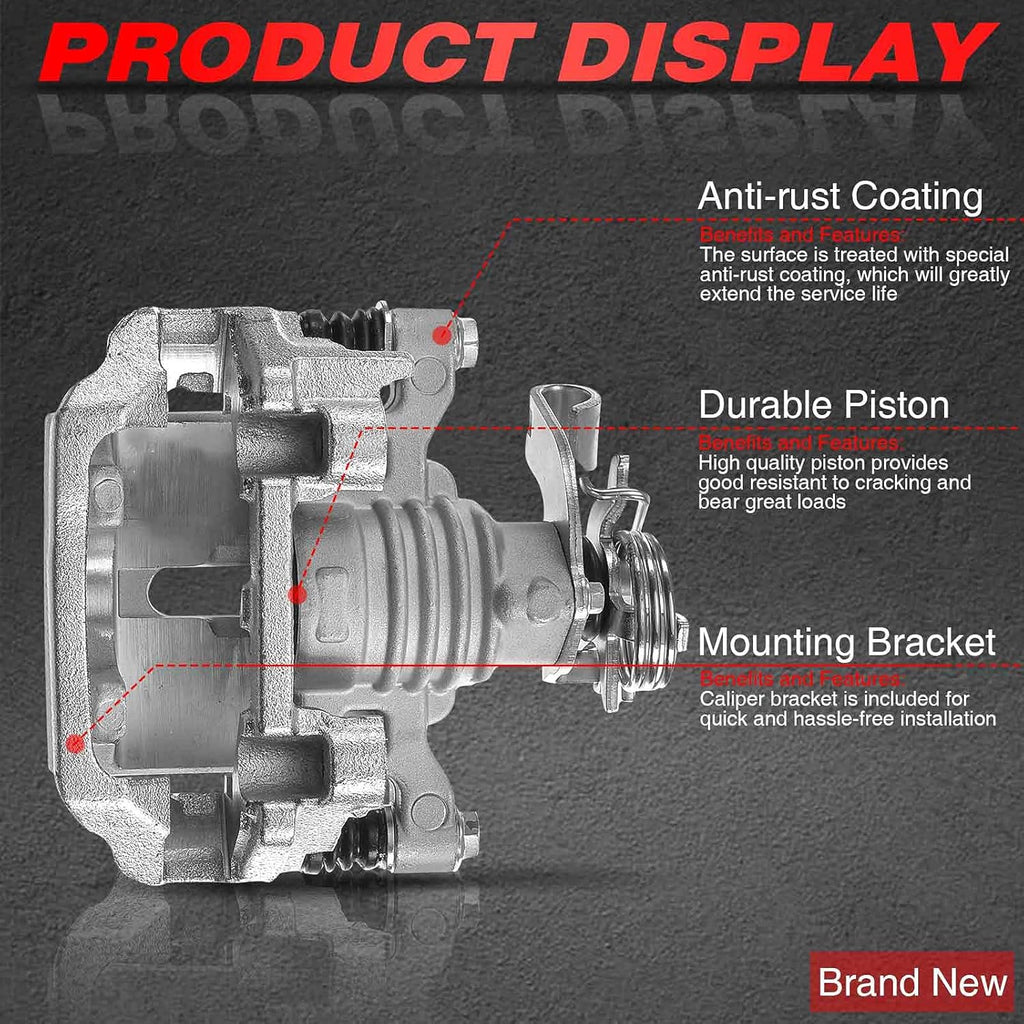 Rear Driver Side Brake Caliper Assembly N79977