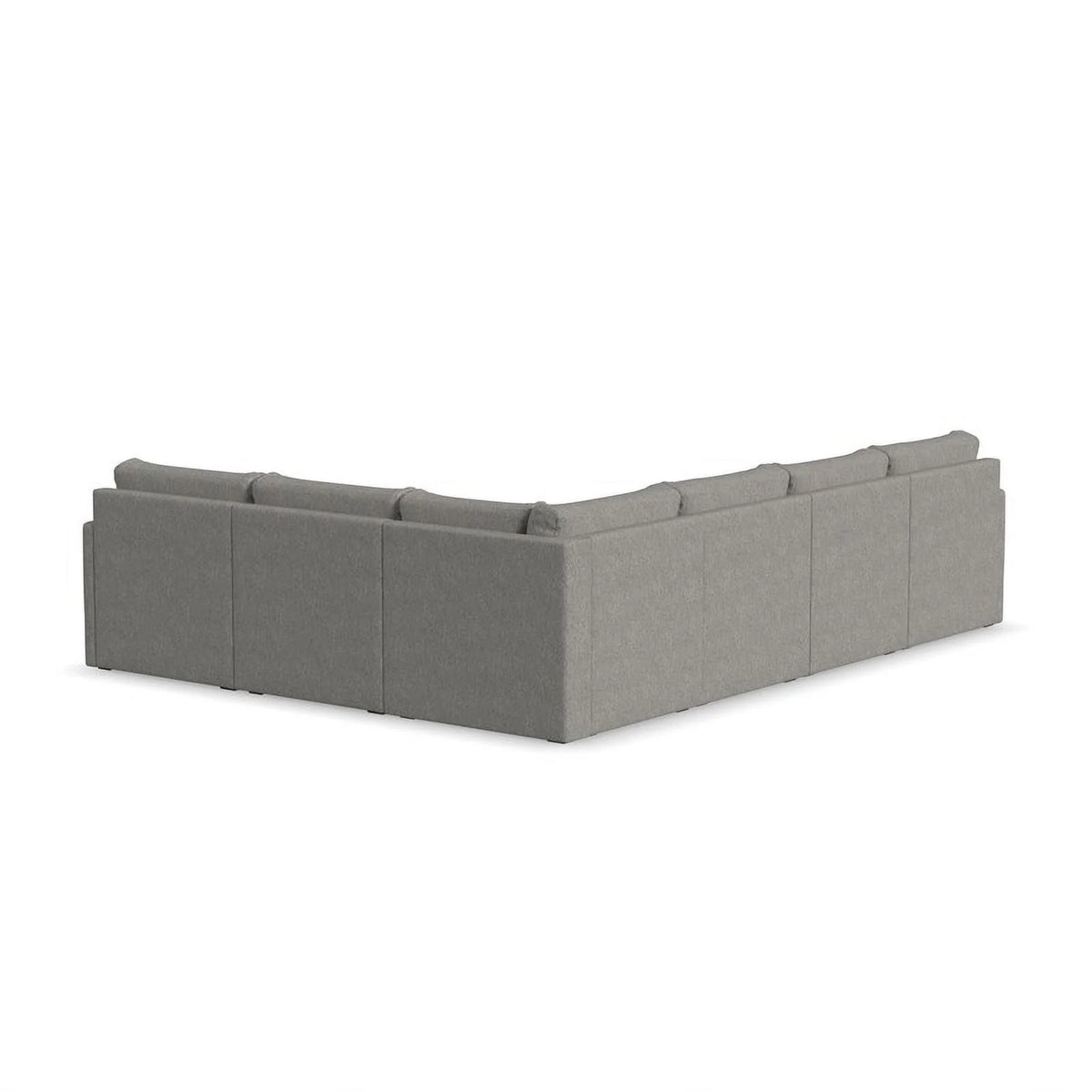 Gray 6 Seat Sectional with Performance Fabric K829009