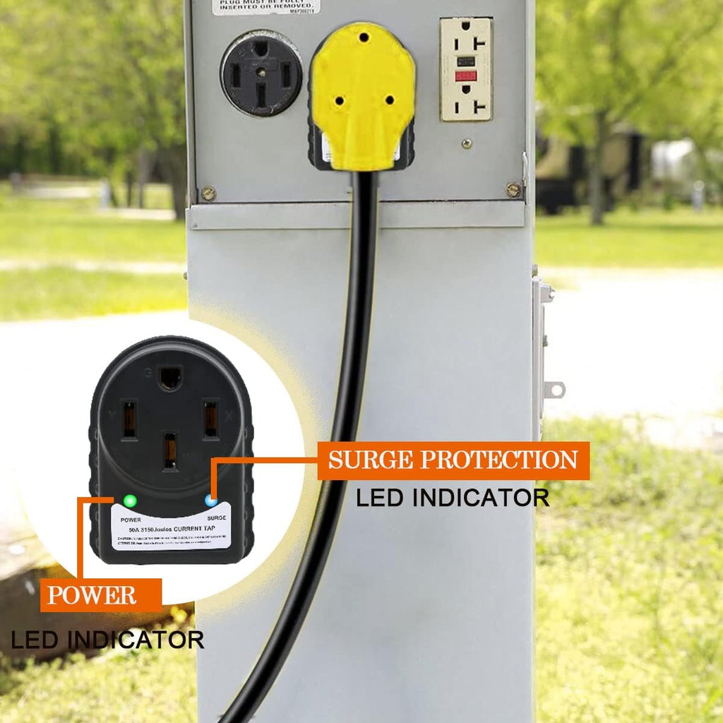 50 AMP Surge Protector and Circuit Analyzer Kit, Pack of 2 Q517