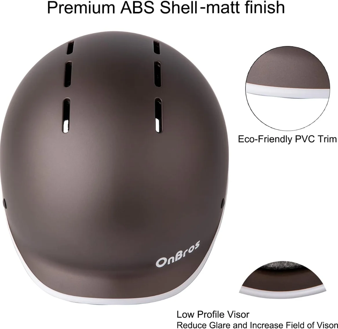 Rose Gold Adjustable Road Bike Helmet M5536