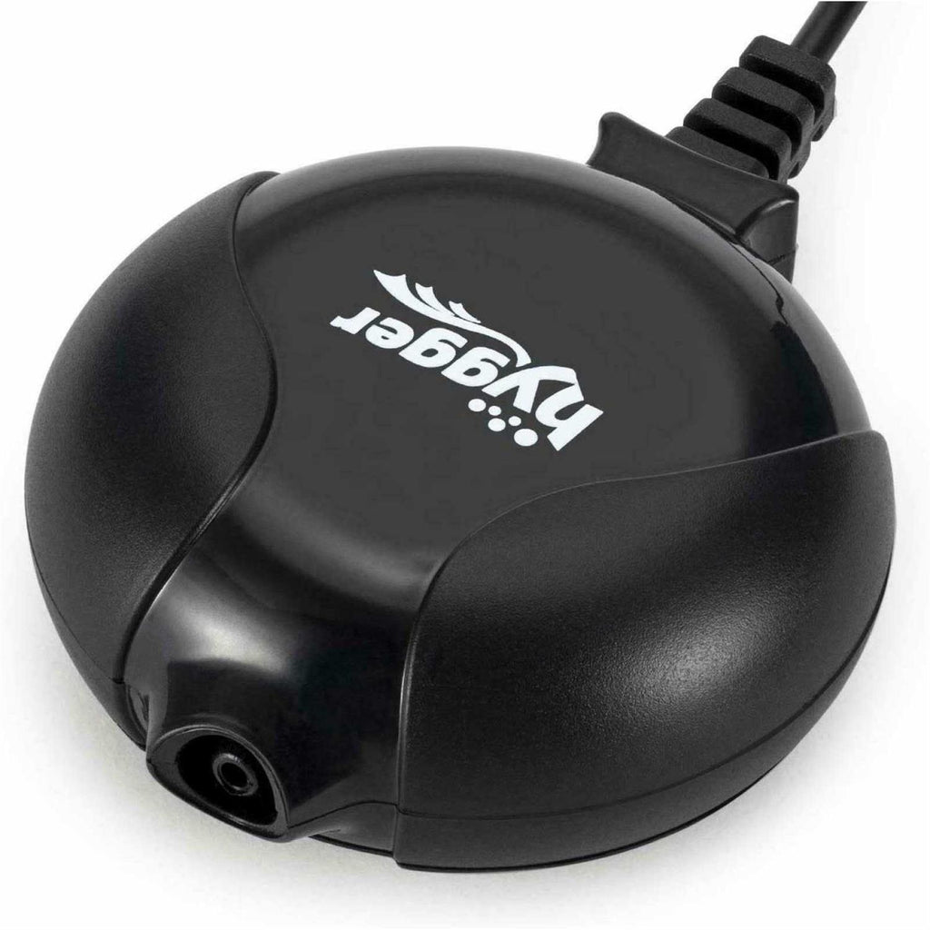 Quiet Mini Aquarium Air Pump 1.5 Watt with Accessories Black K853