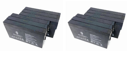 12V 2Ah Replacement Battery (10 Pack) B28047