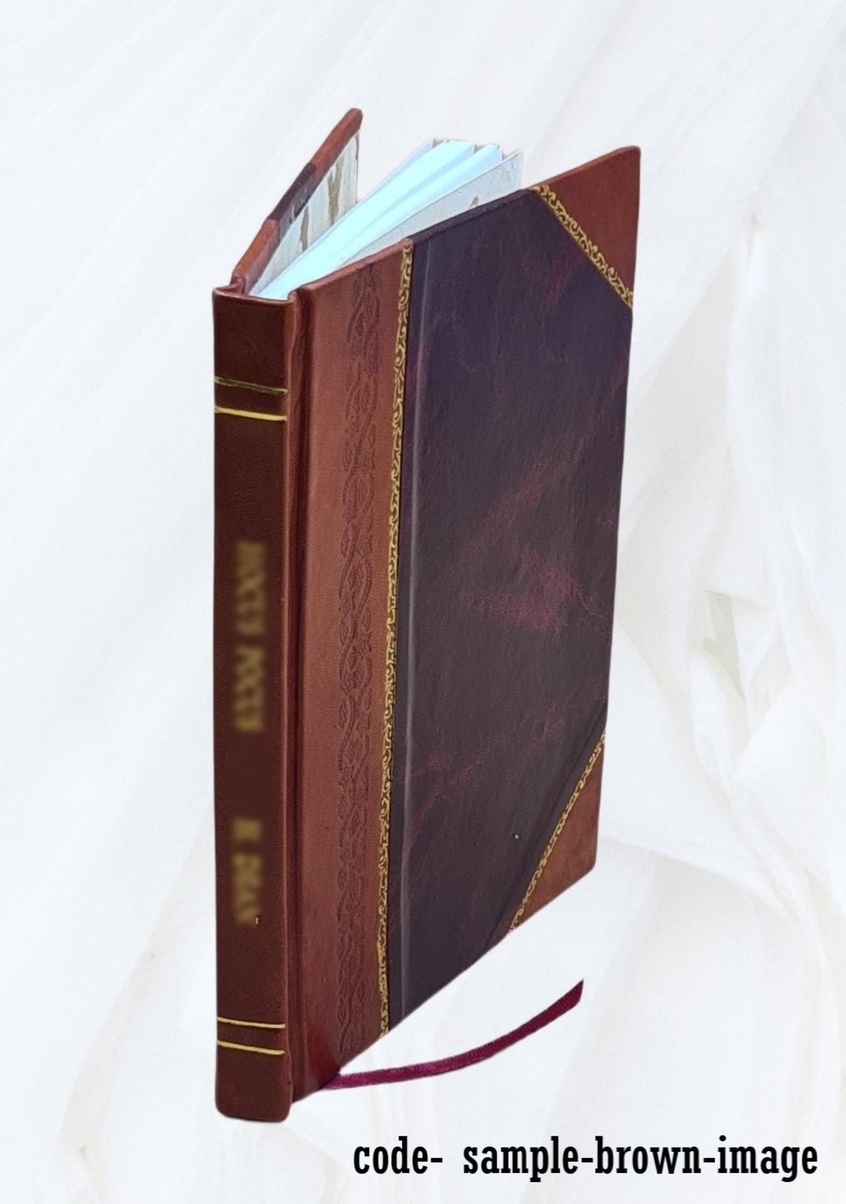 Leather Bound Book W6360